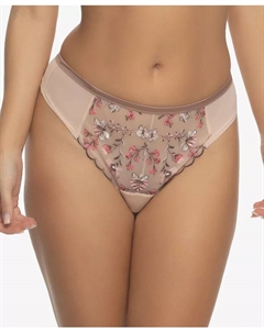 Женские трусики-стринги Allure с вышивкой, розовый Paramour