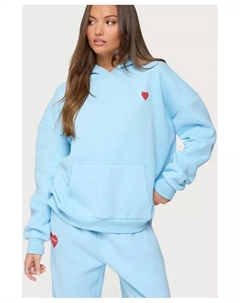 Женская толстовка с капюшоном Call Me, синий Edikted