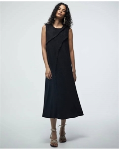 Платье с бахромой, черный Сфера