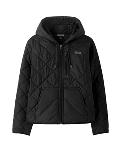 Куртка-бомбер Diamond с капюшоном, черный Patagonia