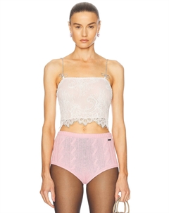 Кружевной топ, White Pearl Blumarine