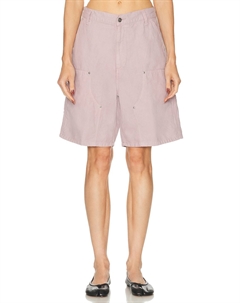 Шорты Branford с двойной прострочкой на коленях, Pink Fog Carhartt wip