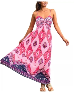 Женское пляжное платье On the Right Path в стиле бохо, красный Cupshe