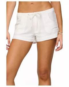 Женские шорты Hollis из льна, белый Edikted