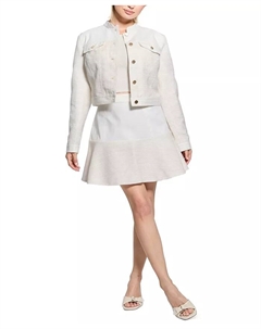 Женская юбка Elsie из микс-техники, белый Guess