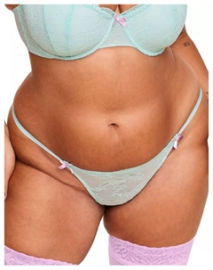 Женские трусики-стринги Anabella больших размеров, синий Adore me