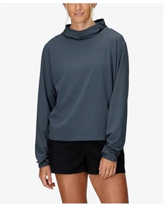 Женская толстовка Air Exchange UPF 50 в стиле пуловера, серый Marmot