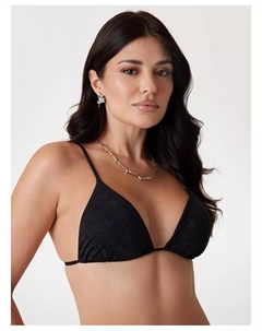 Женский бикини-топ Quattro G с треугольными чашечками, черный Guess