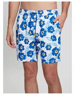 Женские плавки Eco Hibiscus, белый Guess