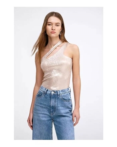 Женский топ Siren Metallic, золотой Marcella