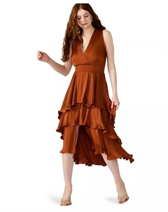 Женское многоярусное платье Beiley, коричневый Steve madden