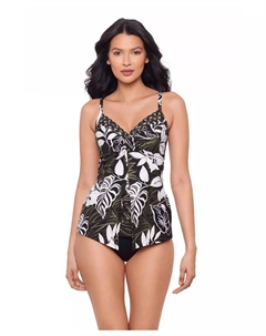 Женский топ-танкини Elle Dorado Love Knot DD, черный Miraclesuit