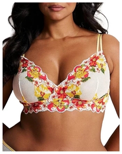 Женский бюстгальтер-бралетт Martha больших размеров без подкладки, белый Adore me