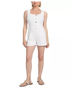 Женский джинсовый комбинезон без рукавов Sunni, белый Guess