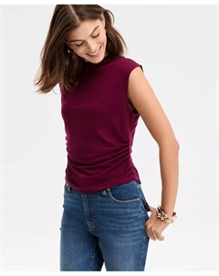 Женская майка с высоким воротом, красный I.n.c. international concepts