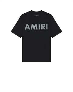 Футболка с принтом Stencil, Black Amiri