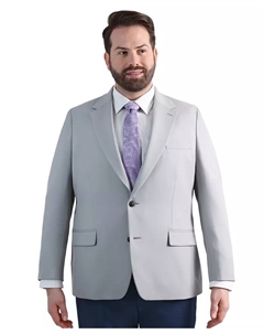 Классический мужской блейзер Active Series для высоких и крупных мужчин, серый Haggar