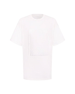 Хлопковая футболка Mm6