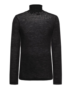 Шерстяная водолазка Mm6