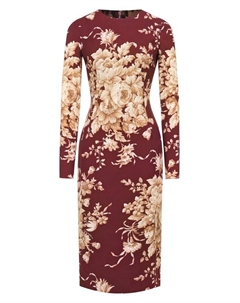 Шелковое платье Dolce&gabbana