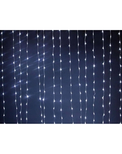 Гирлянда SHLights 4690601043610 "Занавес-водопад" LDCL300C-W 300 бел. светодиодов 1.5х2.2м внутр. Shlights