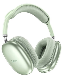 Наушники Hoco W35 Air Triumph 6942007616362 bluetooth 5.3, AUX, цвет: зелёный (1/40)