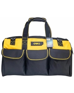 Сумка Deli DL430118 для инструментов 430 x 200 x 290мм, 14 карманов, плечевой ремень, ткань Оксфорд