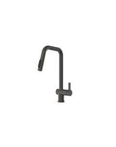 Смеситель для кухни Kitchen Space 7273 цвет Графит матовый Granula