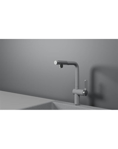 Смеситель для кухни 8169 цвет Базальт Granula