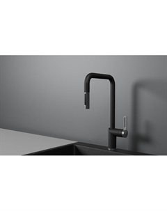 Смеситель для кухни 8173 цвет Черный Granula