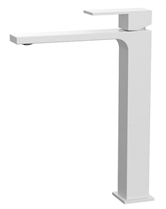 Смеситель для раковины Cube 01311-4 цвет Белый матовый Kaiser