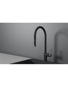 Смеситель для кухни 8172 цвет Графит Granula