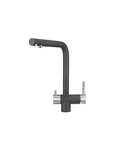 Смеситель для кухни 2305 цвет Графит Granula