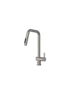 Смеситель для кухни Kitchen Space 7273 цвет Сталь матовая Granula