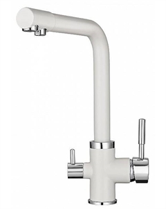 Смеситель для кухни 2015 с фильтром цвет Арктик Granula