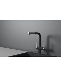 Смеситель для кухни 8170 цвет Графит Granula