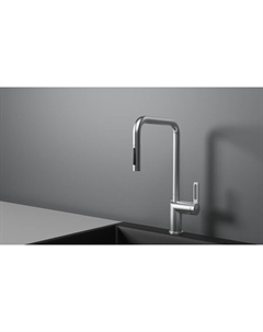 Смеситель для кухни 8173 цвет Нержавеющая сталь Granula