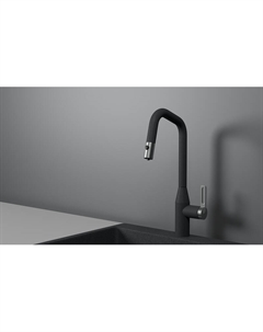 Смеситель для кухни 8171 цвет Графит Granula