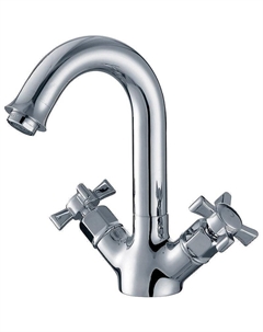 Смеситель для раковины Cross 41011 Хром Kaiser