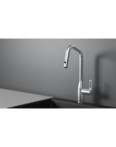 Смеситель для кухни 8171 цвет Нержавеющая сталь Granula