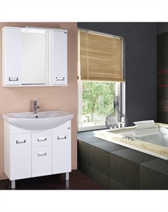 Тумба под раковину Балтика 80 Белая Onika