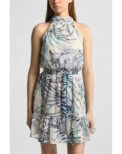 Платье мини без рукавов с принтом Guess