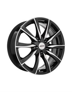Диски R17 5x114,3 7,0J ET37 D66,6 X-120М BK/FP X`trike