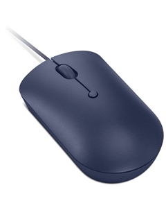 Мышь проводная 540, 2400dpi, оптическая светодиодная, USB Type-C, Бездонно-синий (GY51D20878) Lenovo