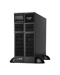 ИБП Энергетика PW-RackLine Pro 10000T (2 батарейных модуля), 10000 В·А, 10 кВт, клеммная колодка, черный (88-901716-00G) Acd