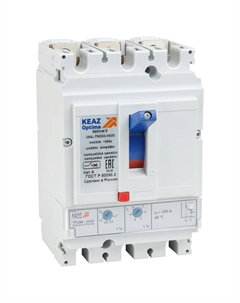 Выключатель автоматический КЭАЗ 291434 OptiMat трехполюсный (3P/3П) 250А - 40кА (291434) Кэаз