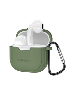 Наушники TWS BW29, белый/темно-зеленый Borofone