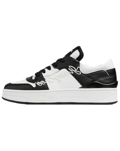 Низкие женские кроссовки для скейтбординга Florent /F, черно-белые Jimmy choo