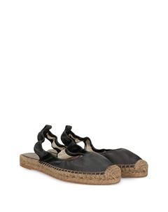 Эспадрильи с декором Monili, черный Brunello cucinelli
