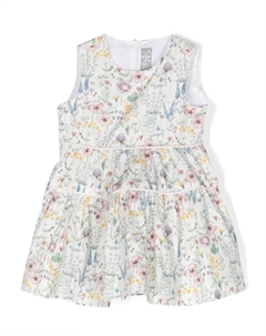 Платье с цветочным принтом, белый Il gufo